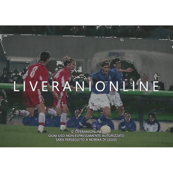 10-10-1998 UDINE STADIO FRIULI ITALIA SVIZZERA NELLA FOTO JONATHAN BACHINI AG ALDO LIVERANI SAS