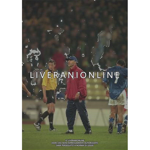 10-10-1998 UDINE STADIO FRIULI ITALIA SVIZZERA NELLA FOTO FRANCESCO ROCCA AG ALDO LIVERANI SAS