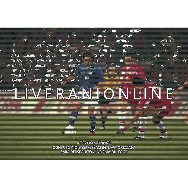 10-10-1998 UDINE STADIO FRIULI ITALIA SVIZZERA NELLA FOTO ALESSANDRO DEL PIERO AG ALDO LIVERANI SAS