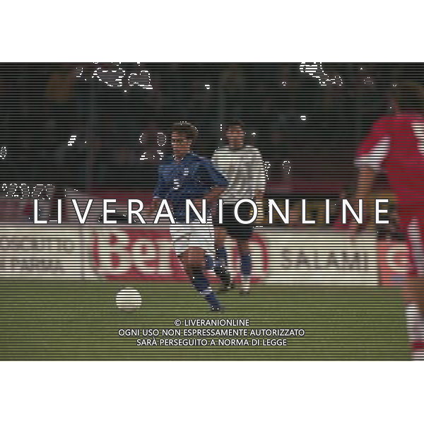 10-10-1998 UDINE STADIO FRIULI ITALIA SVIZZERA NELLA FOTO FABIO CANNAVARO AG ALDO LIVERANI SAS