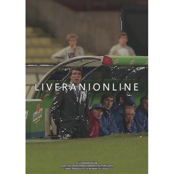 10-10-1998 UDINE STADIO FRIULI ITALIA SVIZZERA NELLA FOTO DINO ZOFF AG ALDO LIVERANI SAS