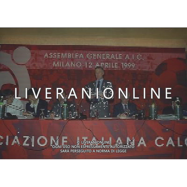 MILANO 12-04-1999 ASSEMBLEA AIC NELLA FOTO SERGIO CAMPANA AG ALDO LIVERANI SAS