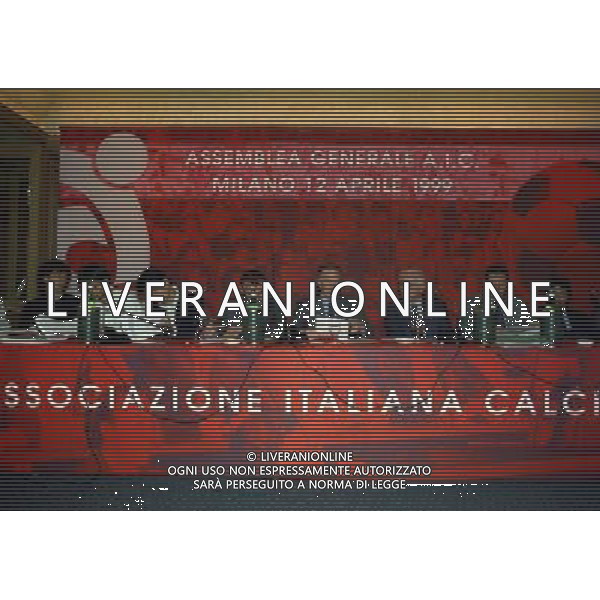 MILANO 12-04-1999 ASSEMBLEA AIC NELLA FOTO SERGIO CAMPANA AG ALDO LIVERANI SAS