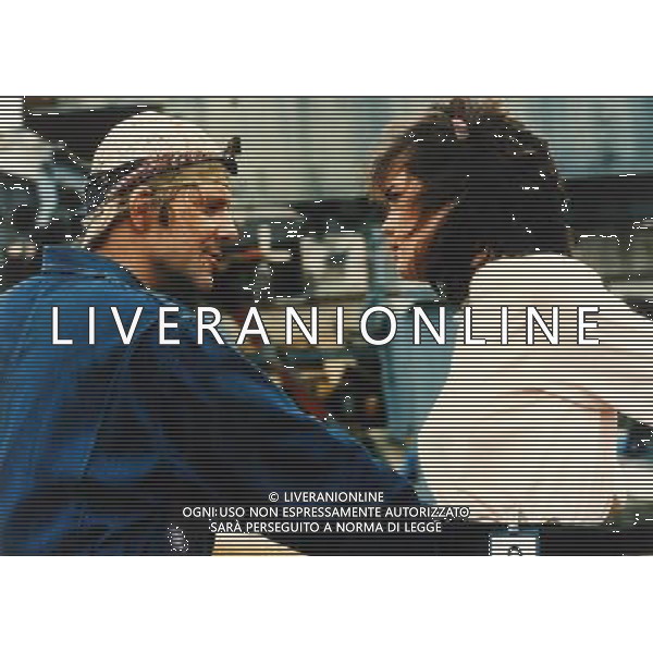 FILM JOHNNY IL BELLO NELLA FOTO Mickey Rourke con elizabeth mc govern AG ALDOL IVERANI SAS