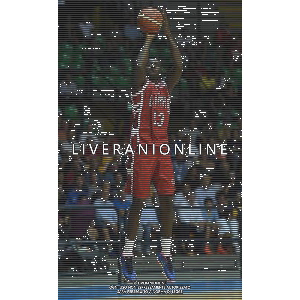 8Â° Trofeo Lombardia Natixis Cup Memorial Francesco Malberti Desio (MB) - 17.09.2016 EA7 Emporio Armani Milano-Germani Basket Brescia Nella Foto:Abass Awudu /Ph.Vitez-Ag. Aldo Liverani