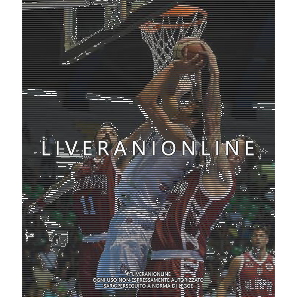 8Â° Trofeo Lombardia Natixis Cup Memorial Francesco Malberti Desio (MB) - 17.09.2016 EA7 Emporio Armani Milano-Germani Basket Brescia Nella Foto:Berggren Jared-Simon Krunoslav-Raduljica Miroslav /Ph.Vitez-Ag. Aldo Liverani