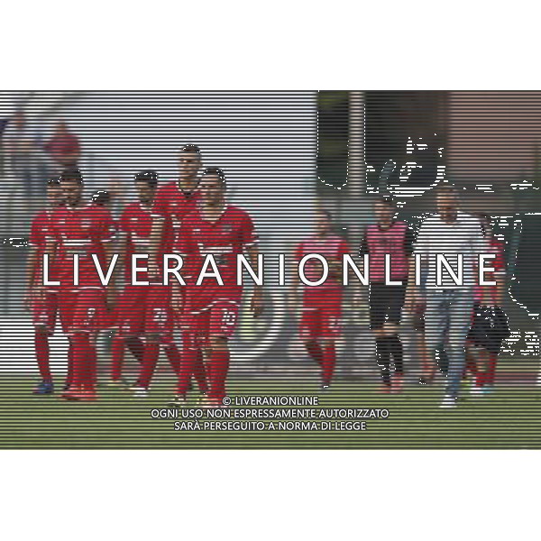 SANTARCANGELO vs TERAMO Campionato Lega Pro 5Âª giornata Girone B 17/09/2016 nella foto: I GIOCATORI DEL TERAMO Â©CLAUDIO ZAMAGNI/AGENZIA ALDO LIVERANI S.A.S.