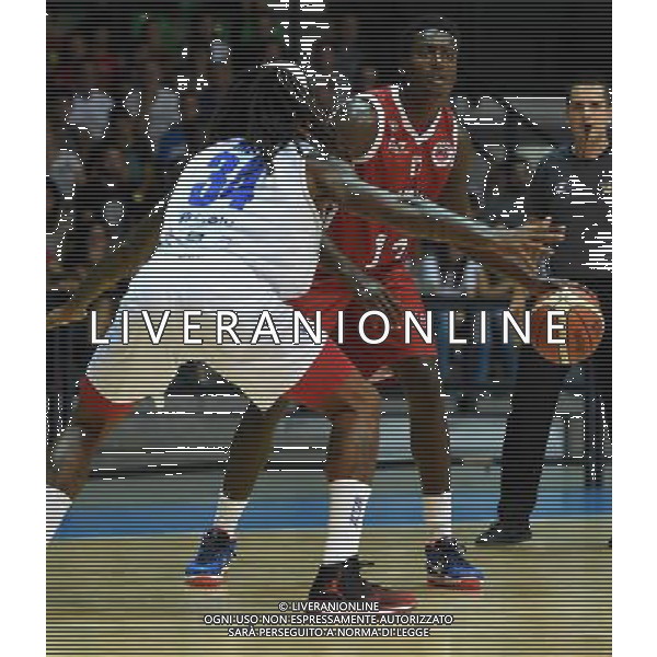 8Â° Trofeo Lombardia Natixis Cup Memorial Francesco Malberti Desio (MB) - 17.09.2016 EA7 Emporio Armani Milano-Germani Basket Brescia Nella Foto:Abass Awudu /Ph.Vitez-Ag. Aldo Liverani