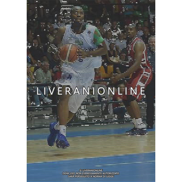 8Â° Trofeo Lombardia Natixis Cup Memorial Francesco Malberti Desio (MB) - 17.09.2016 EA7 Emporio Armani Milano-Germani Basket Brescia Nella Foto:Landry Marcus /Ph.Vitez-Ag. Aldo Liverani
