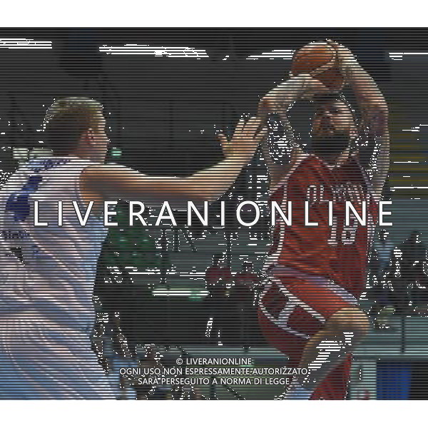 8Â° Trofeo Lombardia Natixis Cup Memorial Francesco Malberti Desio (MB) - 17.09.2016 EA7 Emporio Armani Milano-Germani Basket Brescia Nella Foto:Raduljica Miroslav /Ph.Vitez-Ag. Aldo Liverani