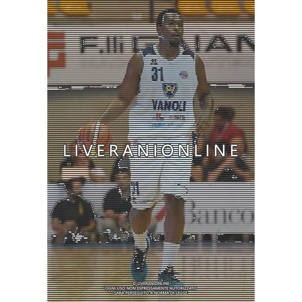 8Â° Trofeo Lombardia Natixis Cup Memorial Francesco Malberti Desio (MB) - 17.09.2016 Vanoli Cremona-Pallacanestro Cantu\' Nella Foto:Turner Elston /Ph.Vitez-Ag. Aldo Liverani