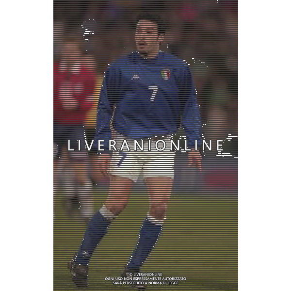 PISA 10-02-1999 ITALIA NORVEGIA NELLA FOTO GIANLUCA ZAMBROTTA AG ALDO LIVERANI SAS