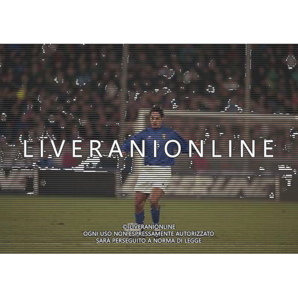 PISA 10-02-1999 ITALIA NORVEGIA NELLA FOTO ALESSANDRO NESTA AG ALDO LIVERANI SAS