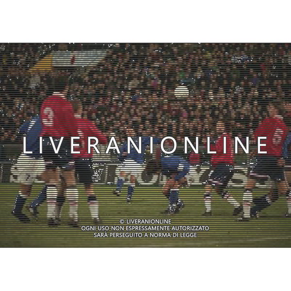PISA 10-02-1999 ITALIA NORVEGIA NELLA FOTO PUNIZIONE ROBERTO BAGGIO AG ALDO LIVERANI SAS