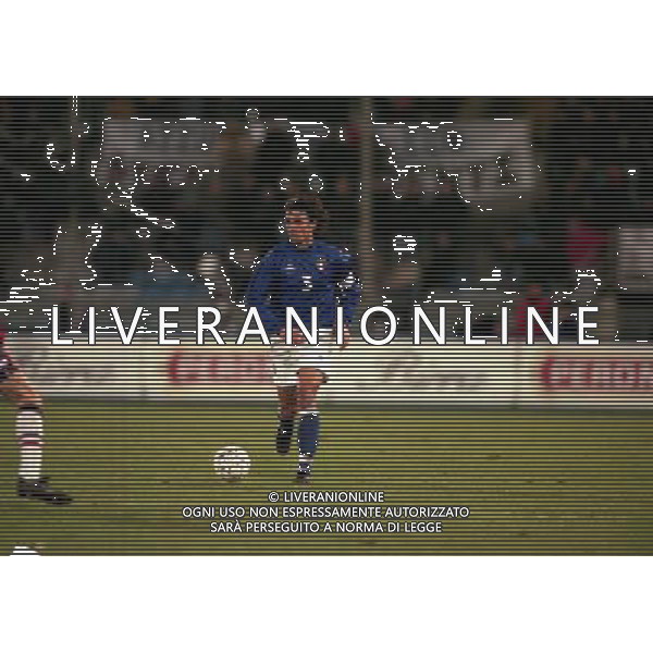 PISA 10-02-1999 ITALIA NORVEGIA NELLA FOTO PAOLO MALDINI AG ALDO LIVERANI SAS