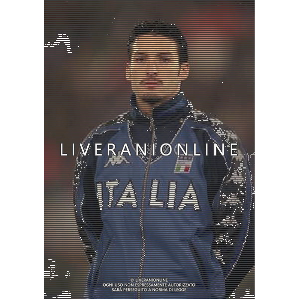 PISA 10-02-1999 ITALIA NORVEGIA NELLA FOTO GIANLUCA ZAMBROTTA AG ALDO LIVERANI SAS