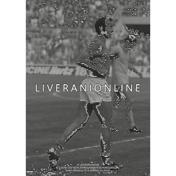 1971-1972 QUALIFICAZIONI EUROPEI MILANO 09-10-1971 ITALIA SVEZIA NELLA FOTO MARIO CORSO AG ALDO LIVERANI SAS