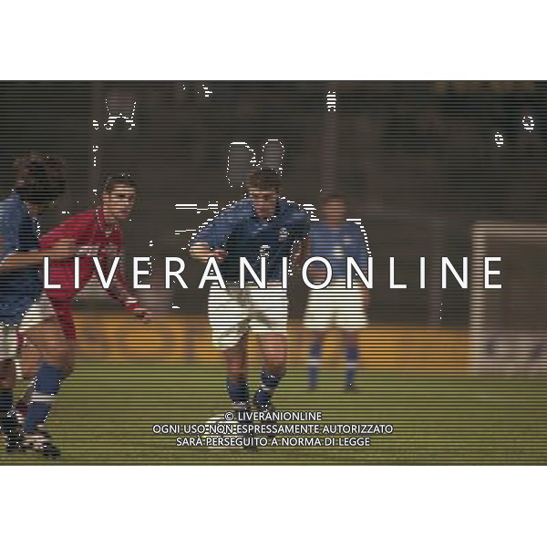 09-10-1998 CREMONA ITALIA SVIZZERA UNDER 21 NELLA FOTO RAFFAELE LONGO AG ALDO LIVERANI SAS