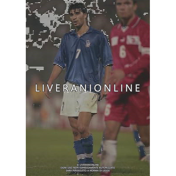 09-10-1998 CREMONA ITALIA SVIZZERA UNDER 21 NELLA FOTO GIANNI COMANDINI AG ALDO LIVERANI SAS