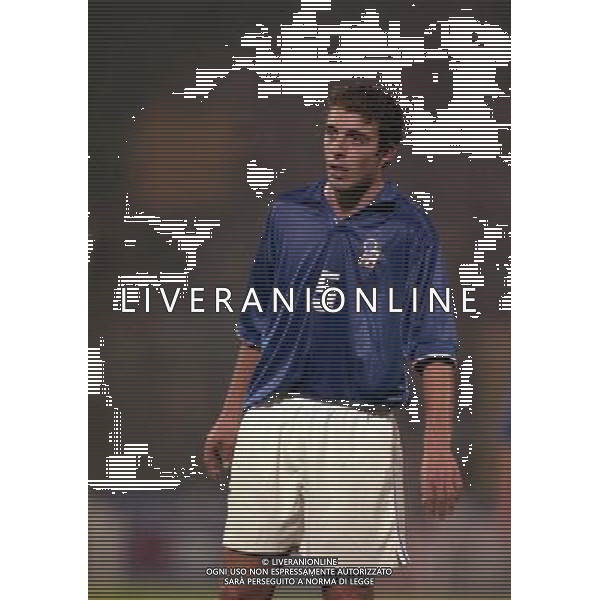 09-10-1998 CREMONA ITALIA SVIZZERA UNDER 21 NELLA FOTO RAFFAELE LONGO AG ALDO LIVERANI SAS