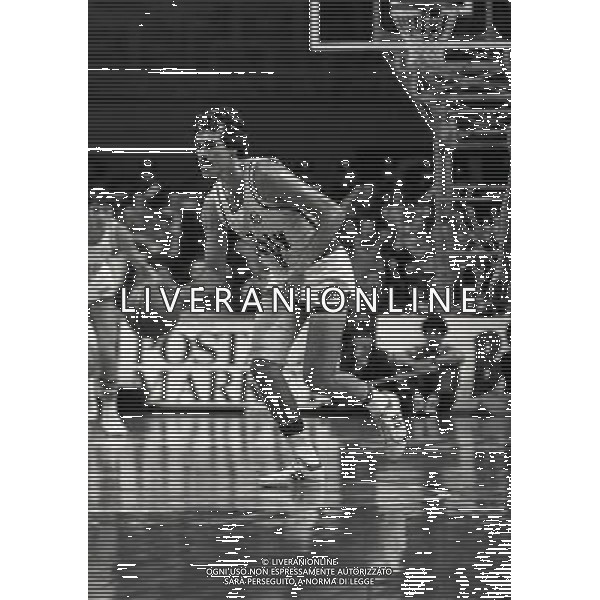 MILANO 1979-1980 CAMPIONATO DI BASKET NELLA FOTO MIKE D\'ANTONI AG ALDO LIVERANI SAS