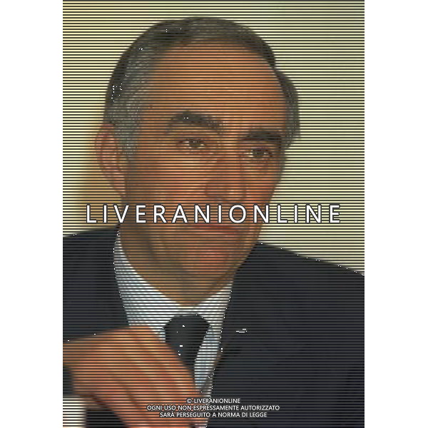 MILANO 03-03-1997 ASSEMBLEA DEI PRESIDENTI DI CALCIO IN LEGA NELLA FOTO FRANCO CARRARO AG ALDO LIVERANI SAS