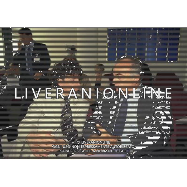 23-07-1997 MILANO ASSEMBLEA DEI PRESIDENTI DI CALCIO NELLA FOTO ANTONIO GIRAUDO E SERGIO GASPARIN AG ALDO LIVERANI SAS