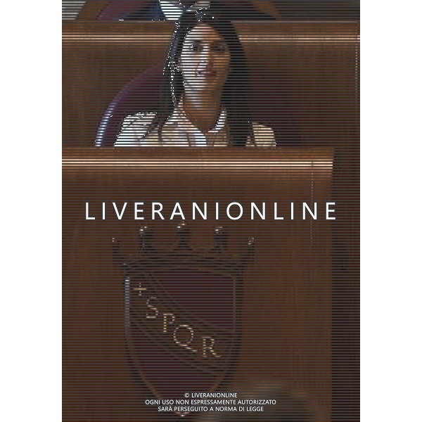 Assemblea Capitolina Roma - 20.09.2016 Nella Foto:Virginia Raggi /Ph.Corradetti-Ag. Aldo Liverani