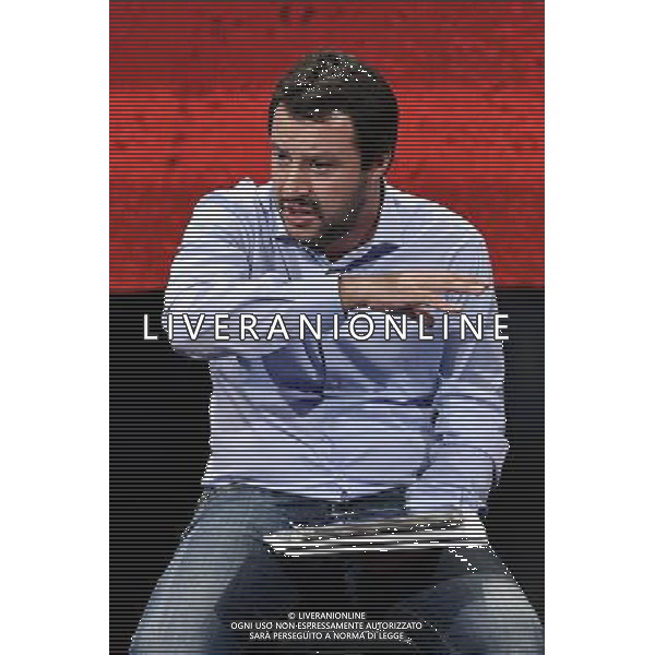 Trasmissione TV \' Politics \' Roma - 20.09.2016 - Studi Rai Teulada - nella foto: Matteo Salvini /Ph.Corradetti-Ag Aldo Liverani