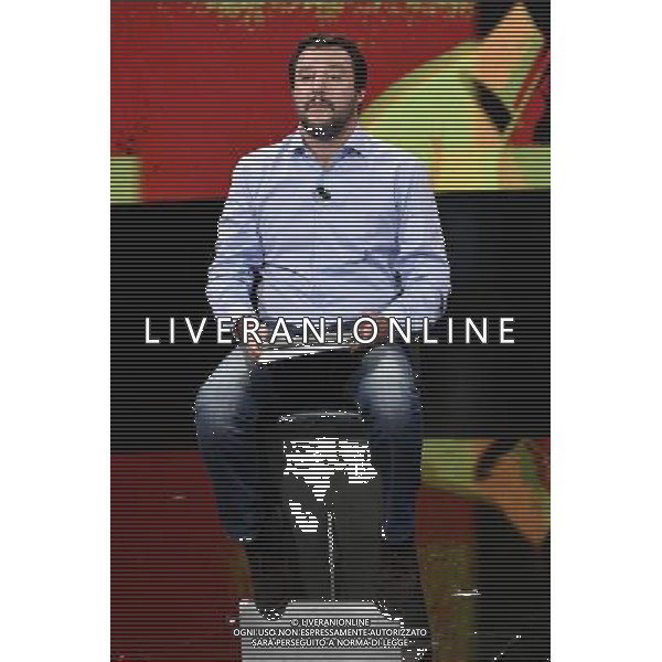 Trasmissione TV \' Politics \' Roma - 20.09.2016 - Studi Rai Teulada - nella foto: Matteo Salvini /Ph.Corradetti-Ag Aldo Liverani