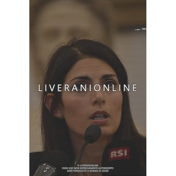 Conferenza Stampa della Sindaca Virginia Raggi sulla Candidatura di Roma alle Olimpiadi 2024 in Campidoglio 21 settembre 2016 Â©corradetti / AGENZIA ALDO LIVERANI SAS 
