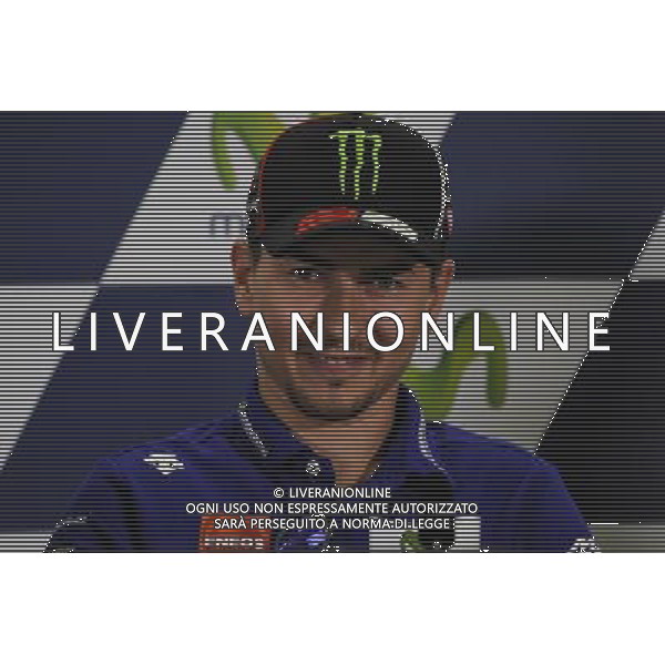 Motorland Aragon,Alcaniz, Spagna. Jorge Lorenzo durante la conferenza stamapa. Â©PIAZZOLLA / AGENZIA ALDO LIVERANI SAS 