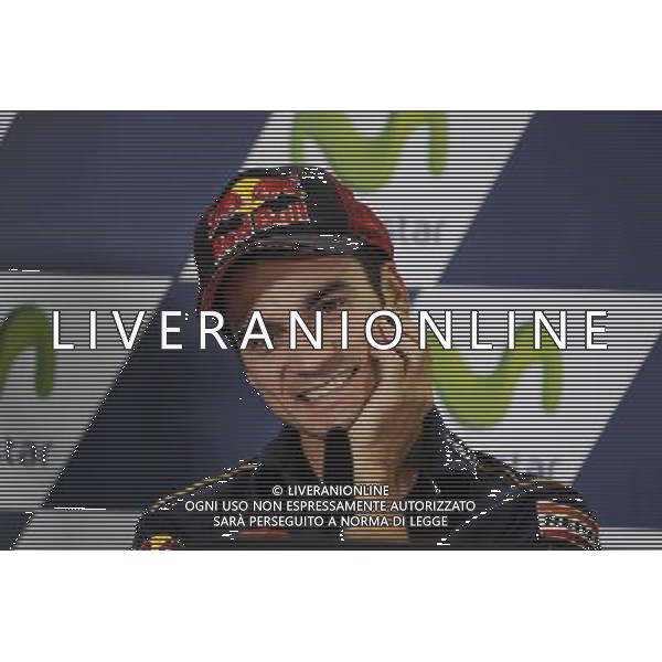 Motorland Aragon,Alcaniz, Spagna. Dani Pedrosa durante la conferenza stamapa. Â©PIAZZOLLA / AGENZIA ALDO LIVERANI SAS 