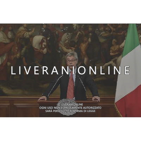 Conferenza stampa sulla ricostruzione del dopo terremoto - Roma - 23.09.2016 - Palazzo Chigi - nella foto: Vasco Errani commissario straordinario di Governo per la ricostruzione nelle aree colpite dal terremoto del 24 Agosto /Ph.Corradetti-Ag Aldo Liverani