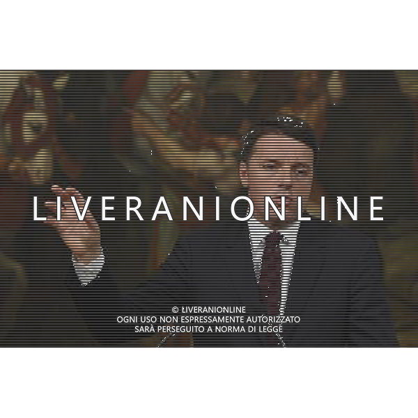 Conferenza stampa sulla ricostruzione del dopo terremoto - Roma - 23.09.2016 - Palazzo Chigi - nella foto: Matteo Renzi /Ph.Corradetti-Ag Aldo Liverani