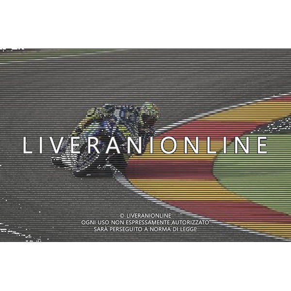 23.09.2016.Motorland Aragon, Alcaniz, Spagna.Valentino Rossi (Movistar Yamaha) durante le libere. Â©PIAZZOLLA / AGENZIA ALDO LIVERANI SAS Prove Libere Motomondiale Motorland Aragon, Alcaniz, Spagna 23 settembre 2016 
