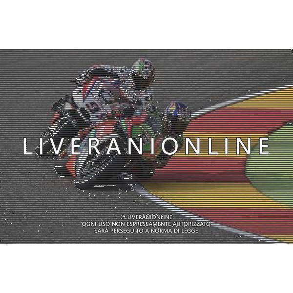 23.09.2016.Motorland Aragon, Alcaniz, Spagna.Stefan Bradl(Aprilia) durante le libere. Â©PIAZZOLLA / AGENZIA ALDO LIVERANI SAS Prove Libere Motomondiale Motorland Aragon, Alcaniz, Spagna 23 settembre 2016 