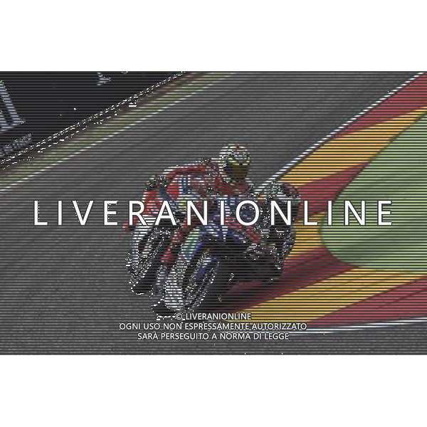 23.09.2016.Motorland Aragon, Alcaniz, Spagna.Jorge Lorenzo (movistar Yamaha) durante le libere. Â©PIAZZOLLA / AGENZIA ALDO LIVERANI SAS Prove Libere Motomondiale Motorland Aragon, Alcaniz, Spagna 23 settembre 2016 