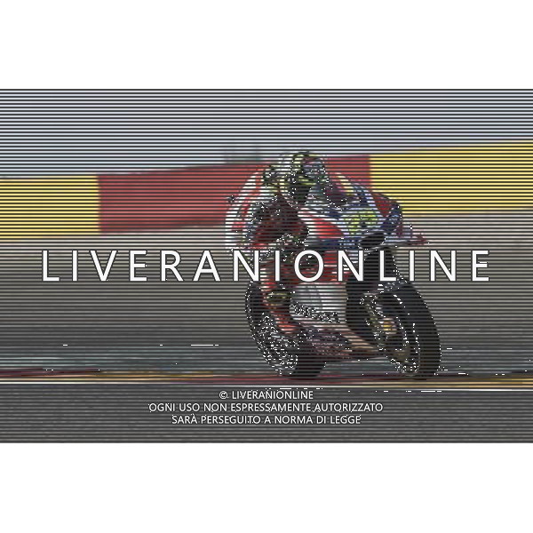 23.09.2016.Motorland Aragon, Alcaniz, Spagna.Andrea Iannone (Ducati Team) durante le libere. Â©PIAZZOLLA / AGENZIA ALDO LIVERANI SAS Prove Libere Motomondiale Motorland Aragon, Alcaniz, Spagna 23 settembre 2016 
