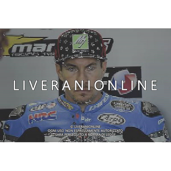 23.09.2016.Mortorland Aragon, Alcaniz, Spagna. Nicky Hayden (Marc VDS) durante le prove libere. Â©PIAZZOLLA / AGENZIA ALDO LIVERANI SAS Prove Libere Motomondiale Motorland Aragon, Alcaniz, Spagna 23 settembre 2016