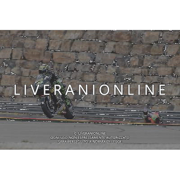 23.09.2016.Mortorland Aragon, Alcaniz, Spagna. Pol Espargaro (Monster Yamaha tech 3) durante le prove libere. Â©PIAZZOLLA / AGENZIA ALDO LIVERANI SAS Prove Libere Motomondiale Motorland Aragon, Alcaniz, Spagna 23 settembre 2016