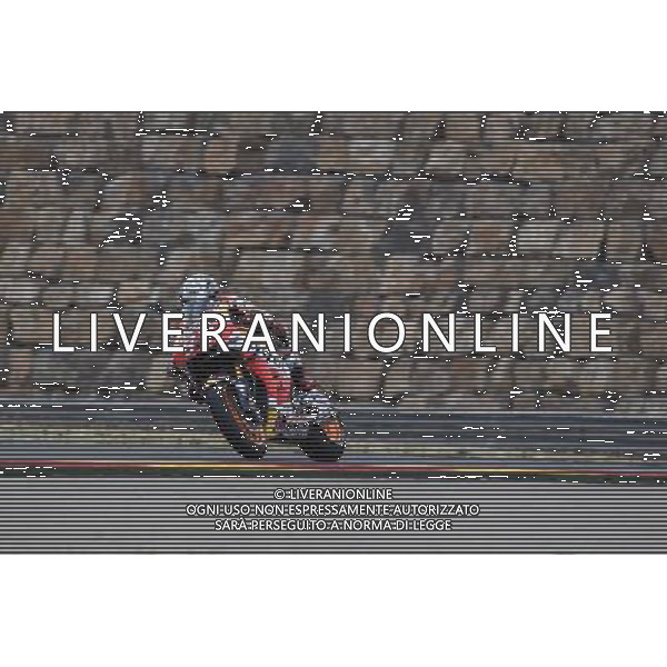 23.09.2016.Mortorland Aragon, Alcaniz, Spagna. Marc Marquez (Repsol Honda) durante le prove libere. Â©PIAZZOLLA / AGENZIA ALDO LIVERANI SAS Prove Libere Motomondiale Motorland Aragon, Alcaniz, Spagna 23 settembre 2016