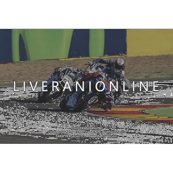 24.09.2016. Motorland Aragon, Alcaniz, Spagna.Jorge Lorenzo (Movistar Yamaha). Â©PIAZZOLLA / AGENZIA ALDO LIVERANI SAS Prove Ufficiali Motomondiale Motorland Aragon, Alcaniz, Spagna 24 settembre 2016