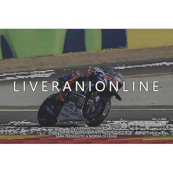 24.09.2016. Motorland Aragon, Alcaniz, Spagna.Jorge Lorenzo (Movistar Yamaha). Â©PIAZZOLLA / AGENZIA ALDO LIVERANI SAS Prove Ufficiali Motomondiale Motorland Aragon, Alcaniz, Spagna 24 settembre 2016