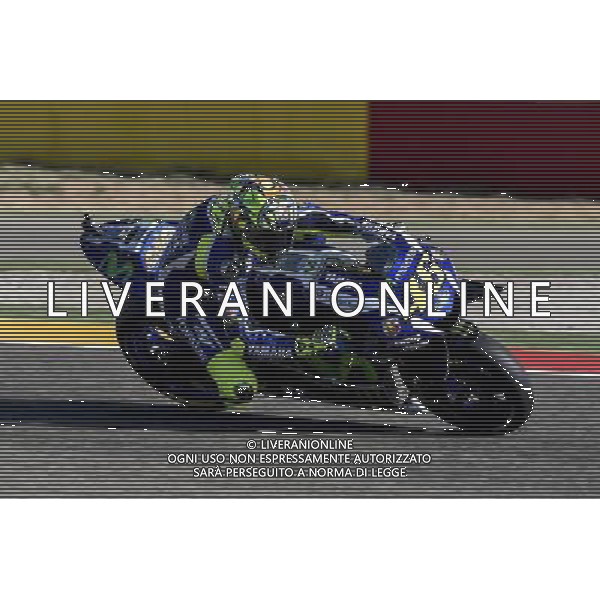 24.09.2016. Motorland Aragon, Alcaniz, Spagna.Valentino Rossi (Movistar Yamaha) Â©PIAZZOLLA / AGENZIA ALDO LIVERANI SAS Prove Ufficiali Motomondiale Motorland Aragon, Alcaniz, Spagna 24 settembre 2016