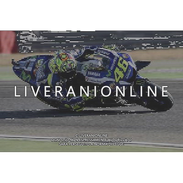 24.09.2016. Motorland Aragon, Alcaniz, Spagna.Valentino Rossi (Movistar Yamaha) Â©PIAZZOLLA / AGENZIA ALDO LIVERANI SAS Prove Ufficiali Motomondiale Motorland Aragon, Alcaniz, Spagna 24 settembre 2016
