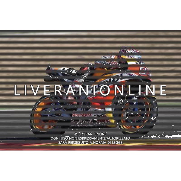 24.09.2016. Motorland Aragon, Alcaniz, Spagna.Marc Marquez (Repsol Honda) Â©PIAZZOLLA / AGENZIA ALDO LIVERANI SAS Prove Ufficiali Motomondiale Motorland Aragon, Alcaniz, Spagna 24 settembre 2016