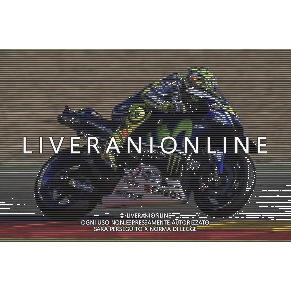 24.09.2016. Motorland Aragon, Alcaniz, Spagna.Valentino Rossi (Movistar Yamaha) Â©PIAZZOLLA / AGENZIA ALDO LIVERANI SAS Prove Ufficiali Motomondiale Motorland Aragon, Alcaniz, Spagna 24 settembre 2016