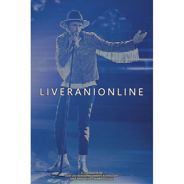 Trasmissione TV \' Tale e Quale Show \' Roma - 23.09.2016 - Studios Rai - nella foto: Leonardo Fiaschi imita Jovanotti /Ph.Corradetti-Ag Aldo Liverani