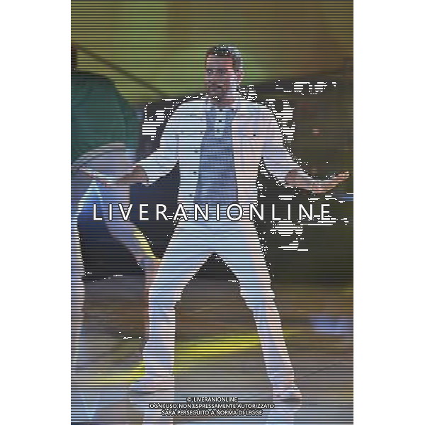 Trasmissione TV \' Tale e Quale Show \' Roma - 23.09.2016 - Studios Rai - nella foto: Enrico Papi imita Justine Timberlake /Ph.Corradetti-Ag Aldo Liverani